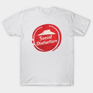 Cosplay Parody Pizza Hut Vintage Music Lovers - Social Distortion T-Shirt